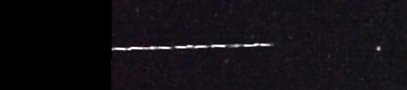 Unprocessed fireball image