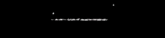 Processed fireball image