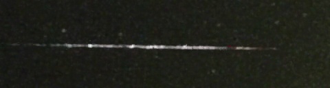 Unprocessed fireball image