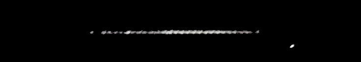 Processed fireball image