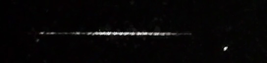 Unprocessed fireball image