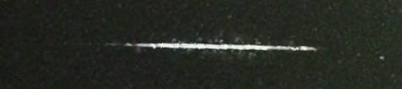 Unprocessed fireball image