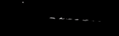 Processed fireball image