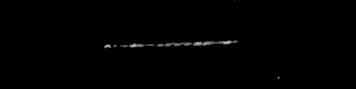 Processed fireball image