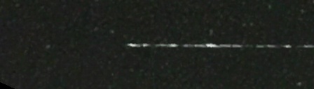 Unprocessed fireball image