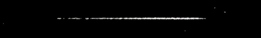 Processed fireball image