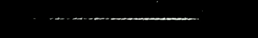 Processed fireball image