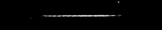 Processed fireball image