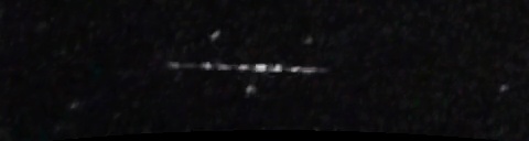 Unprocessed fireball image