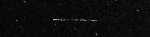 Unprocessed fireball image