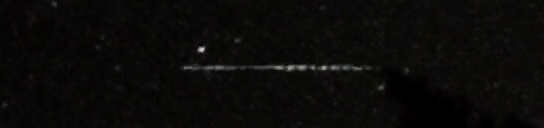 Unprocessed fireball image