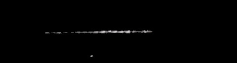 Processed fireball image