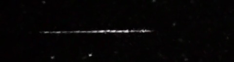 Unprocessed fireball image