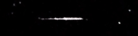 Unprocessed fireball image