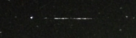 Unprocessed fireball image