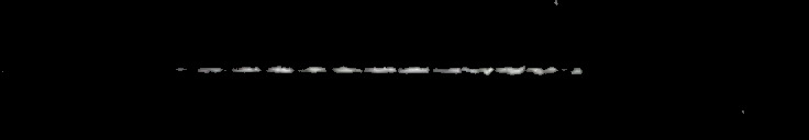 Processed fireball image