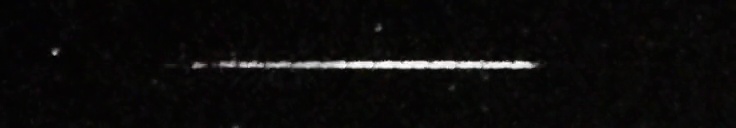 Unprocessed fireball image