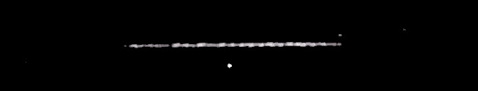 Processed fireball image