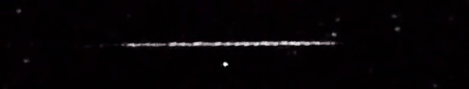 Unprocessed fireball image