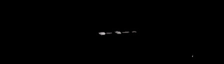 Processed fireball image