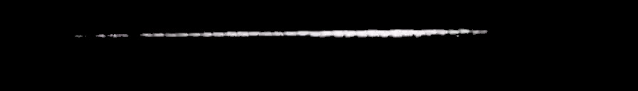 Processed fireball image