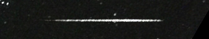 Unprocessed fireball image