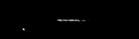 Processed fireball image