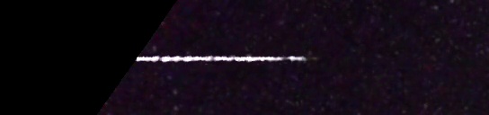 Unprocessed fireball image