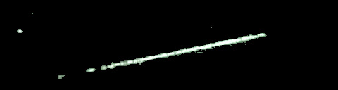 Processed fireball image