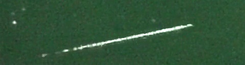 Unprocessed fireball image