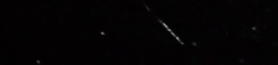 Unprocessed fireball image