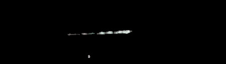 Processed fireball image