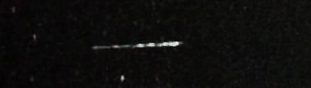 Unprocessed fireball image