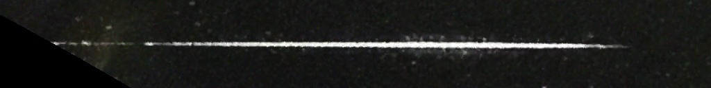 Unprocessed fireball image