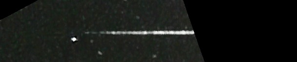 Unprocessed fireball image
