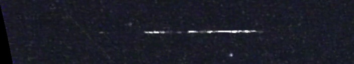 Unprocessed fireball image