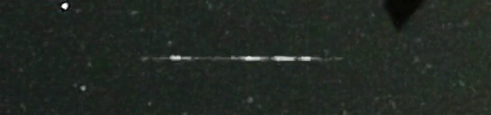 Unprocessed fireball image