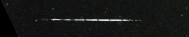 Unprocessed fireball image