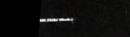 Unprocessed fireball image