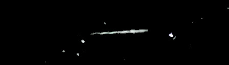 Processed fireball image