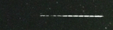 Unprocessed fireball image