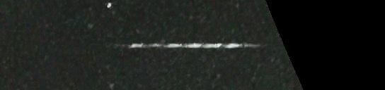 Unprocessed fireball image