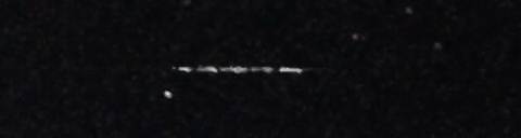 Unprocessed fireball image