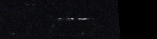 Unprocessed fireball image