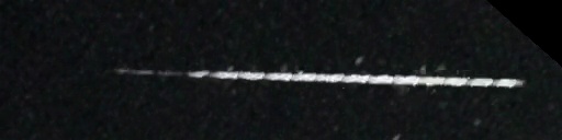 Unprocessed fireball image