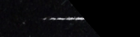 Unprocessed fireball image