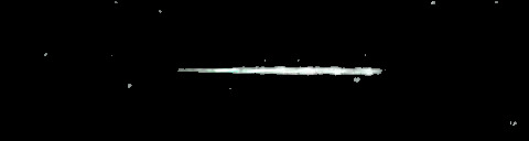 Processed fireball image