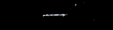 Processed fireball image