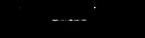 Processed fireball image