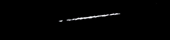 Processed fireball image